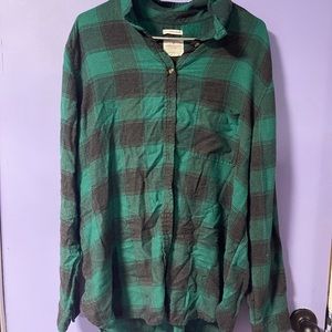 American eagle boyfriend fit flannel